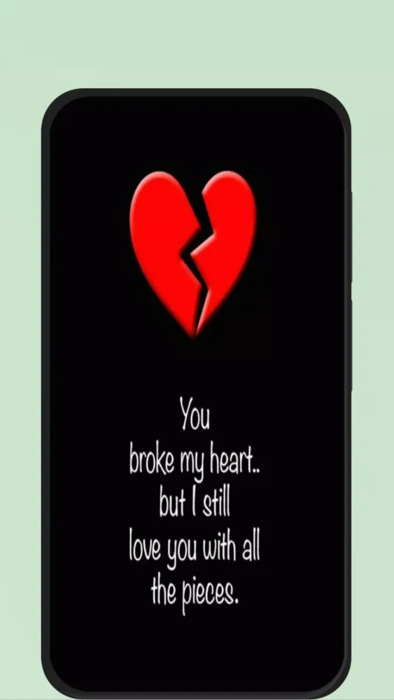 sad broken heart wallpaper應用截圖
