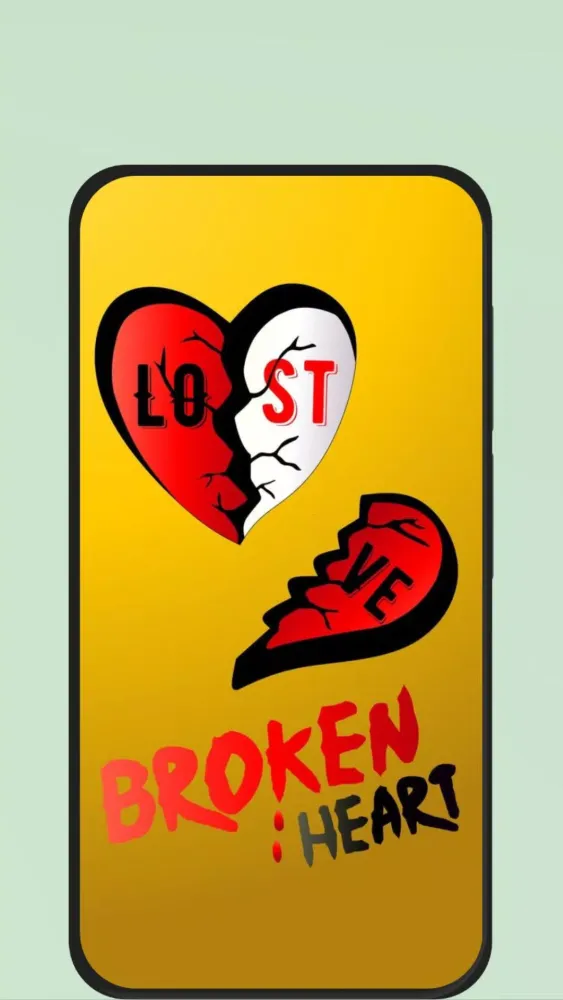 sad broken heart wallpaper應用截圖