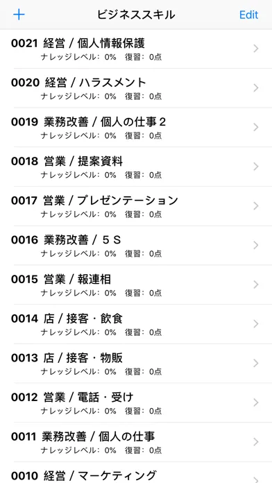 ビジネススキル（ビジスキ） スクリーンショット