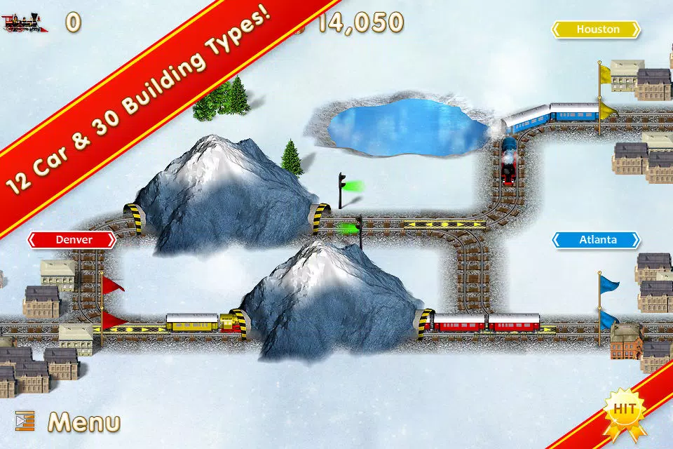 Tangkapan skrin Train Titans Lite
