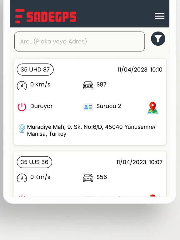 SADEGPS iPad  スクリーンショット