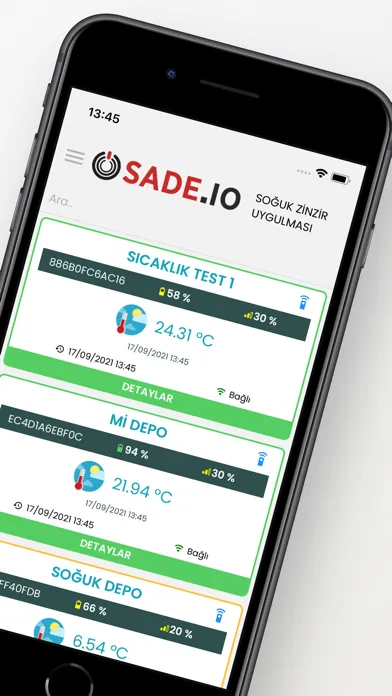 SADE.IO Dashboard应用截图