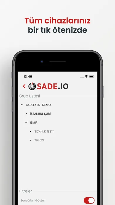 SADE.IO Dashboard应用截图