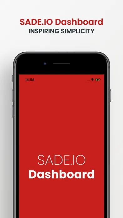 SADE.IO Dashboard应用截图