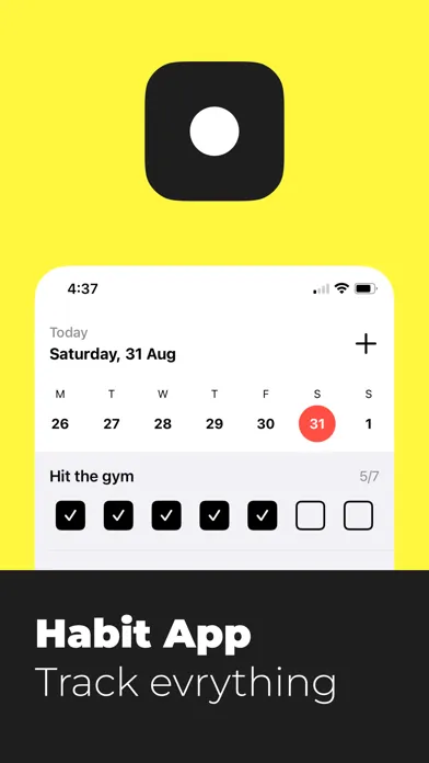 Habit - App Ekran Görüntüleri