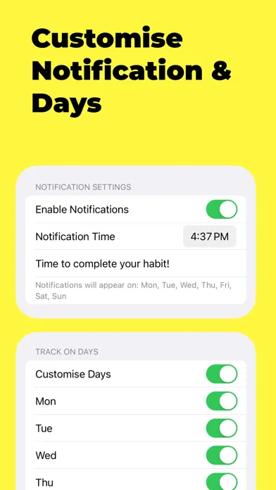 Habit - App Ekran Görüntüleri