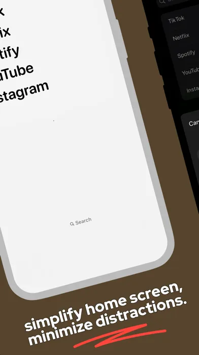 ภาพหน้าจอของ minimizit: minimalist launcher