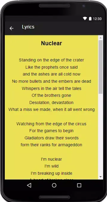 Mike Oldfield Music&Lyrics 스크린샷