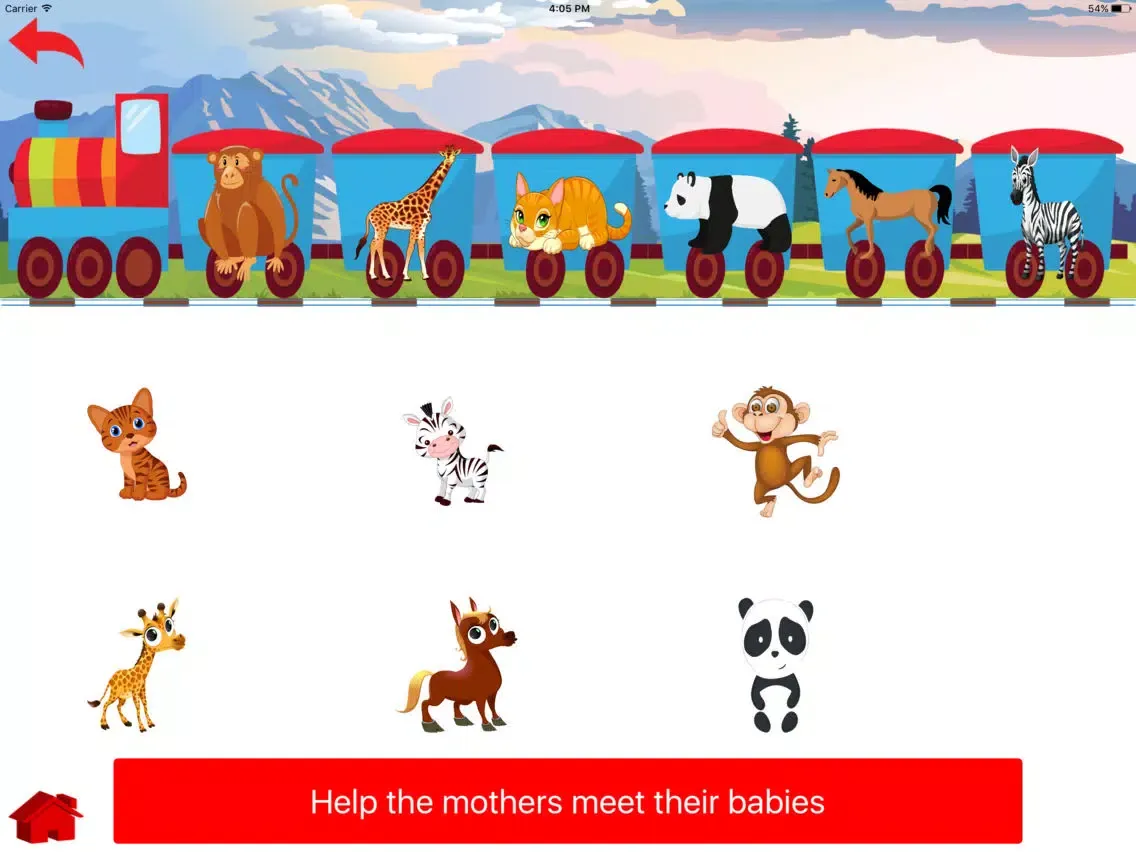 Safe Games for Preschool Kids iPad  Screenshots