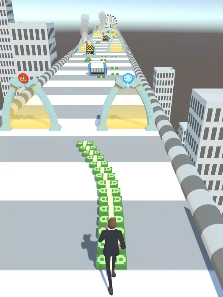 Capturas de tela do Crypto Rush 3D iPad 