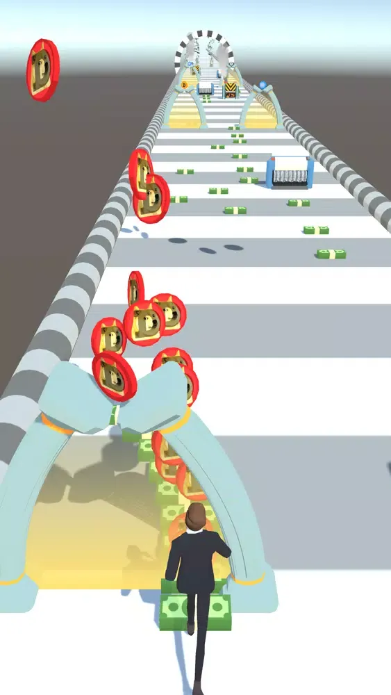 Capturas de tela do Crypto Rush 3D