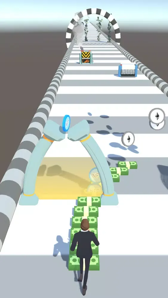 Capturas de tela do Crypto Rush 3D