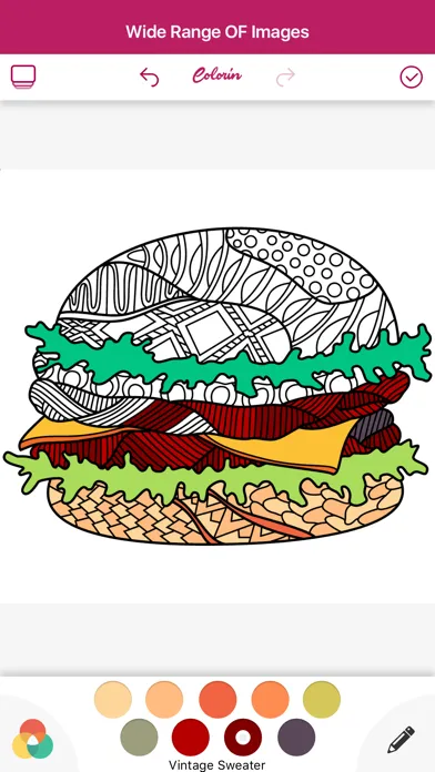 Скриншоты Colorin Book - Coloring Pages for adults