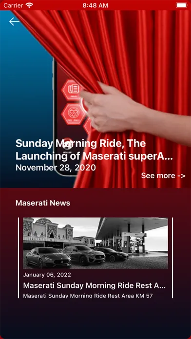 Maserati Auto Club スクリーンショット