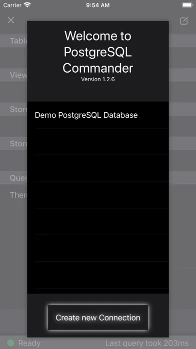 Capturas de pantalla de PostgreSQL Commander