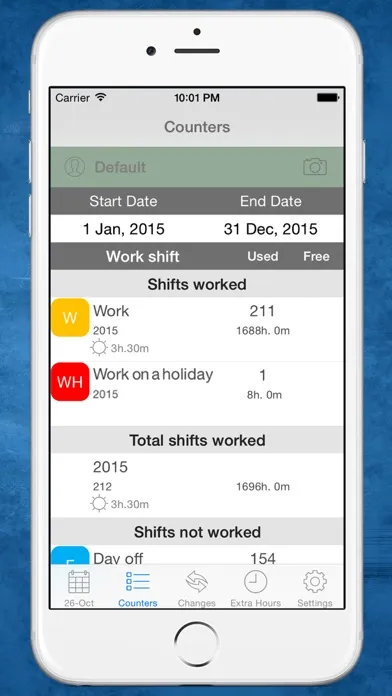 Shift Cal - CuadraTurnos Lite سکرین شاٹس