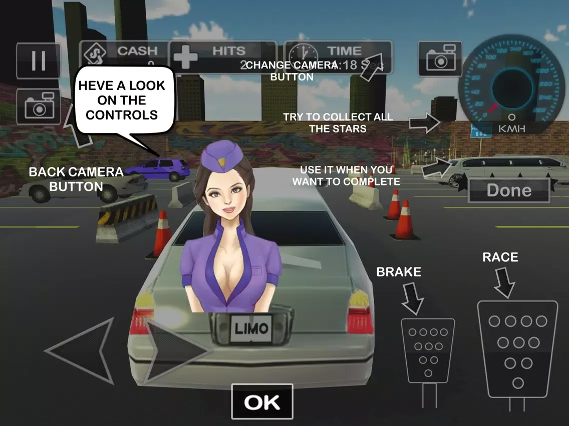 Car Parking Simulator - Limo iPad  Screenshots