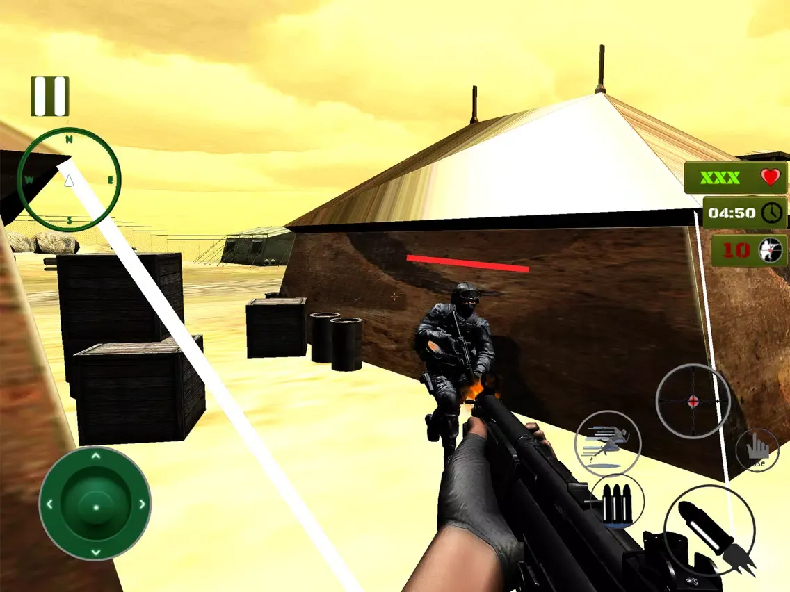 Modren Commando Mission Strike iPad 應用截圖
