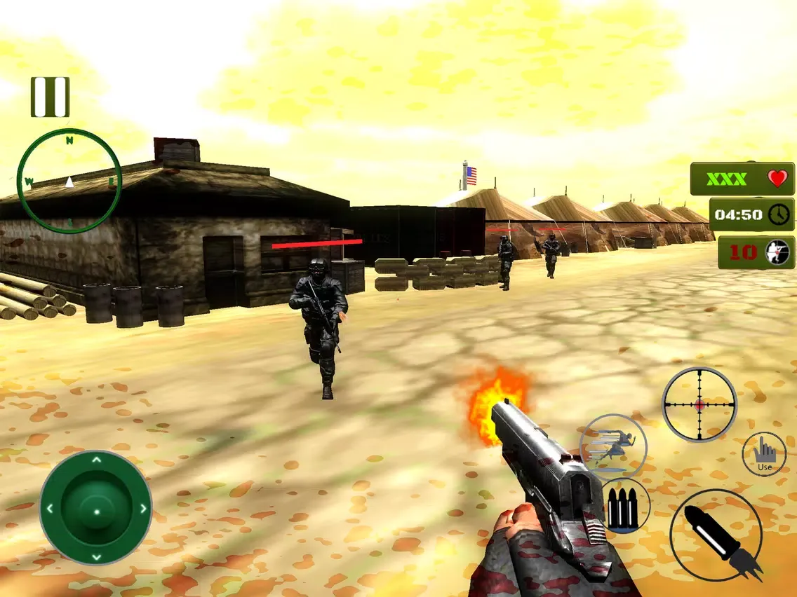 Modren Commando Mission Strike iPad 應用截圖