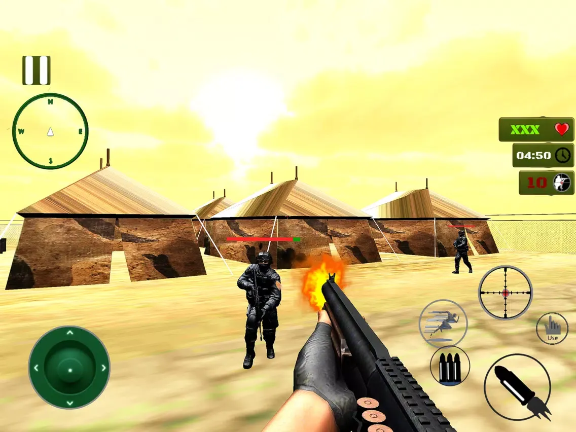 Modren Commando Mission Strike iPad 應用截圖