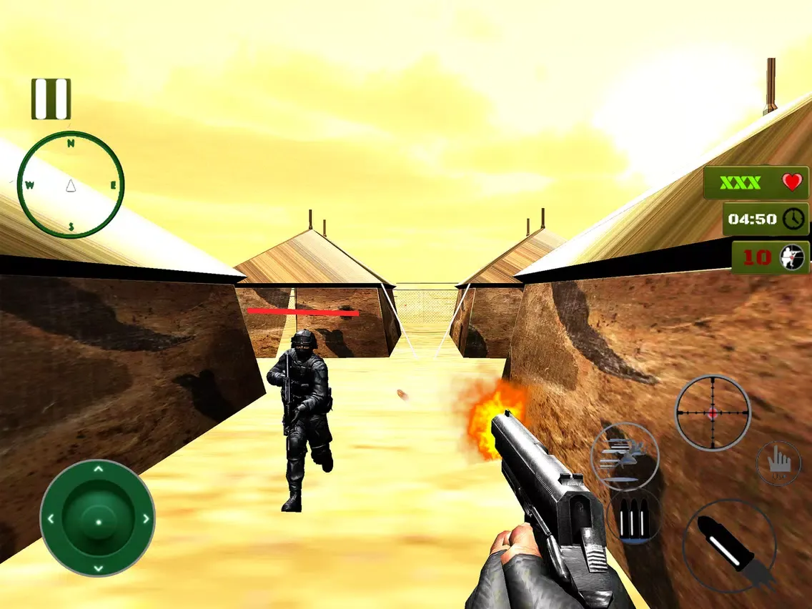 Modren Commando Mission Strike iPad 應用截圖