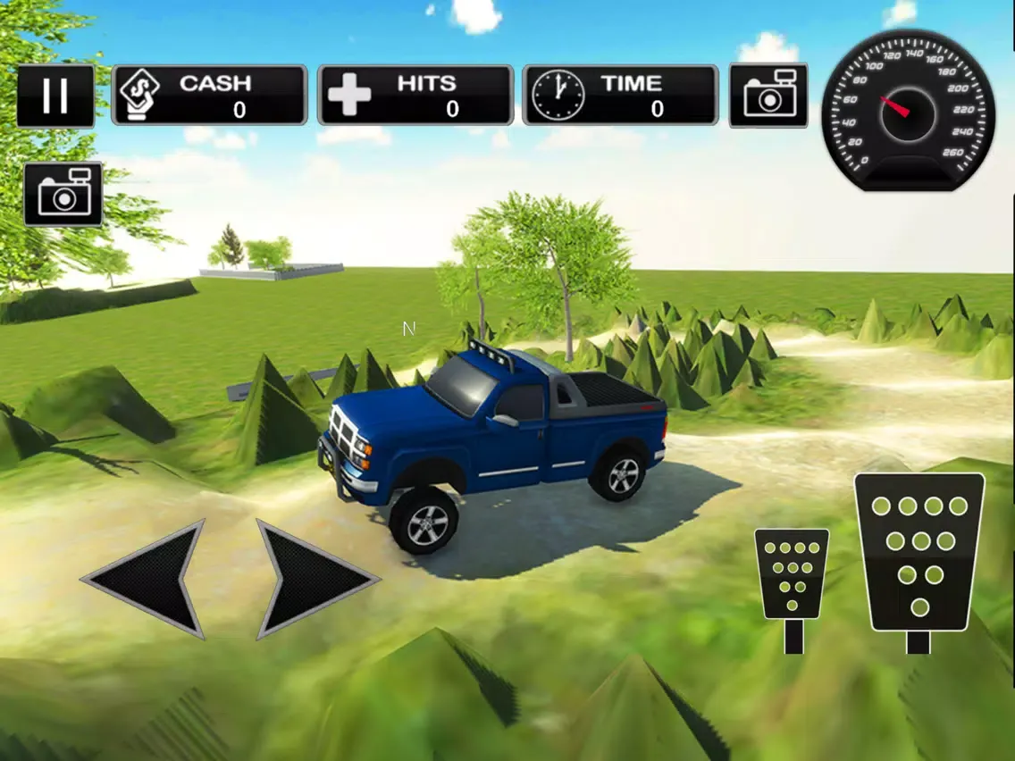 Offroad 4x4 Stunt Driving iPad  스크린샷