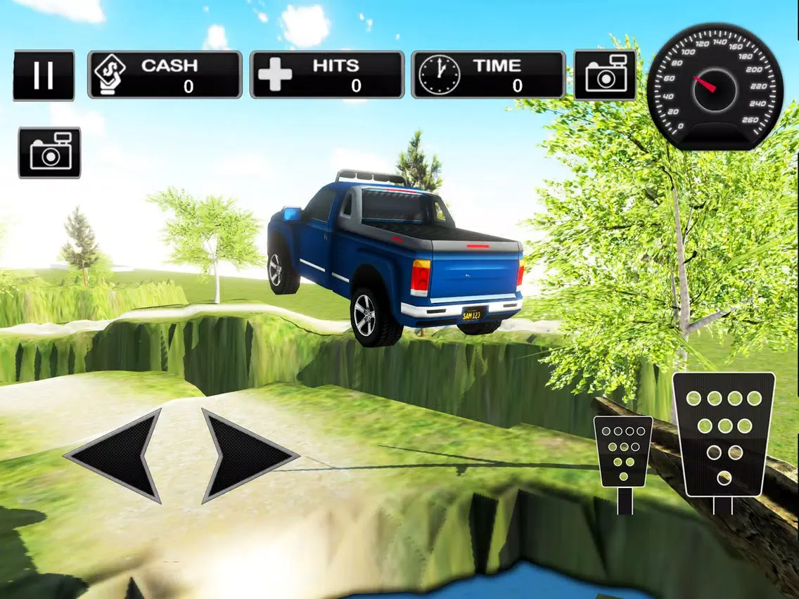 Offroad 4x4 Stunt Driving iPad  스크린샷