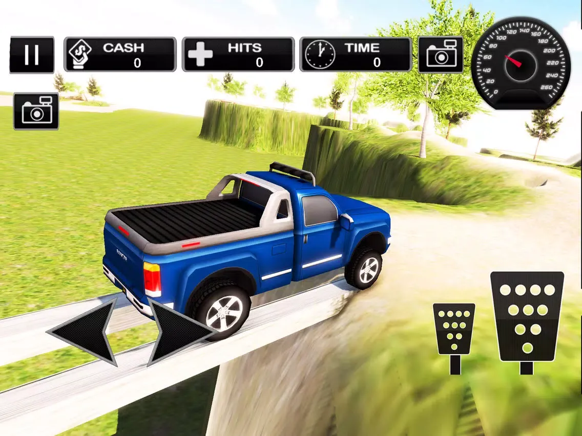 Offroad 4x4 Stunt Driving iPad  스크린샷