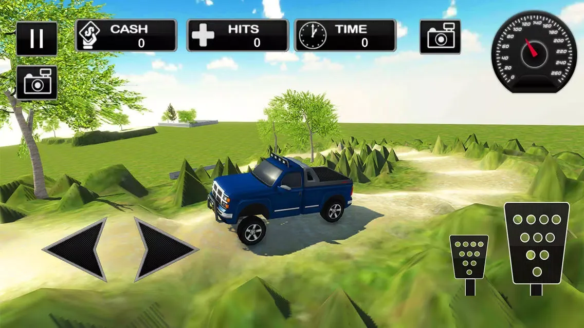 Offroad 4x4 Stunt Driving 스크린샷