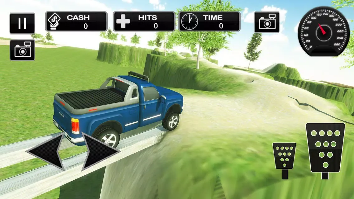 Offroad 4x4 Stunt Driving 스크린샷