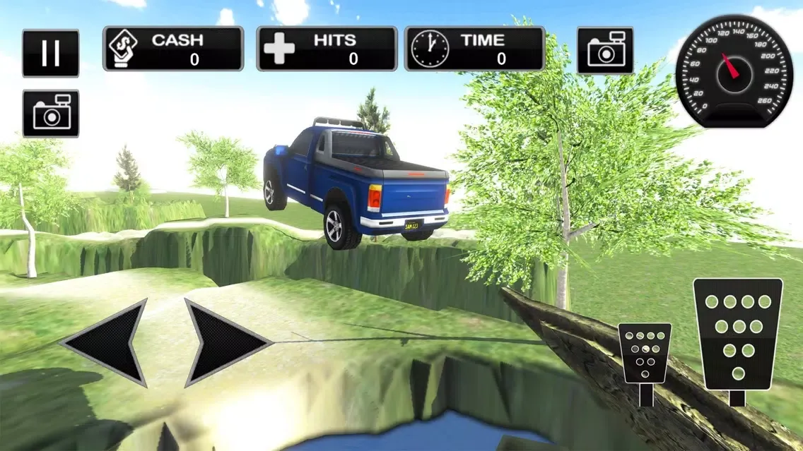 Offroad 4x4 Stunt Driving 스크린샷