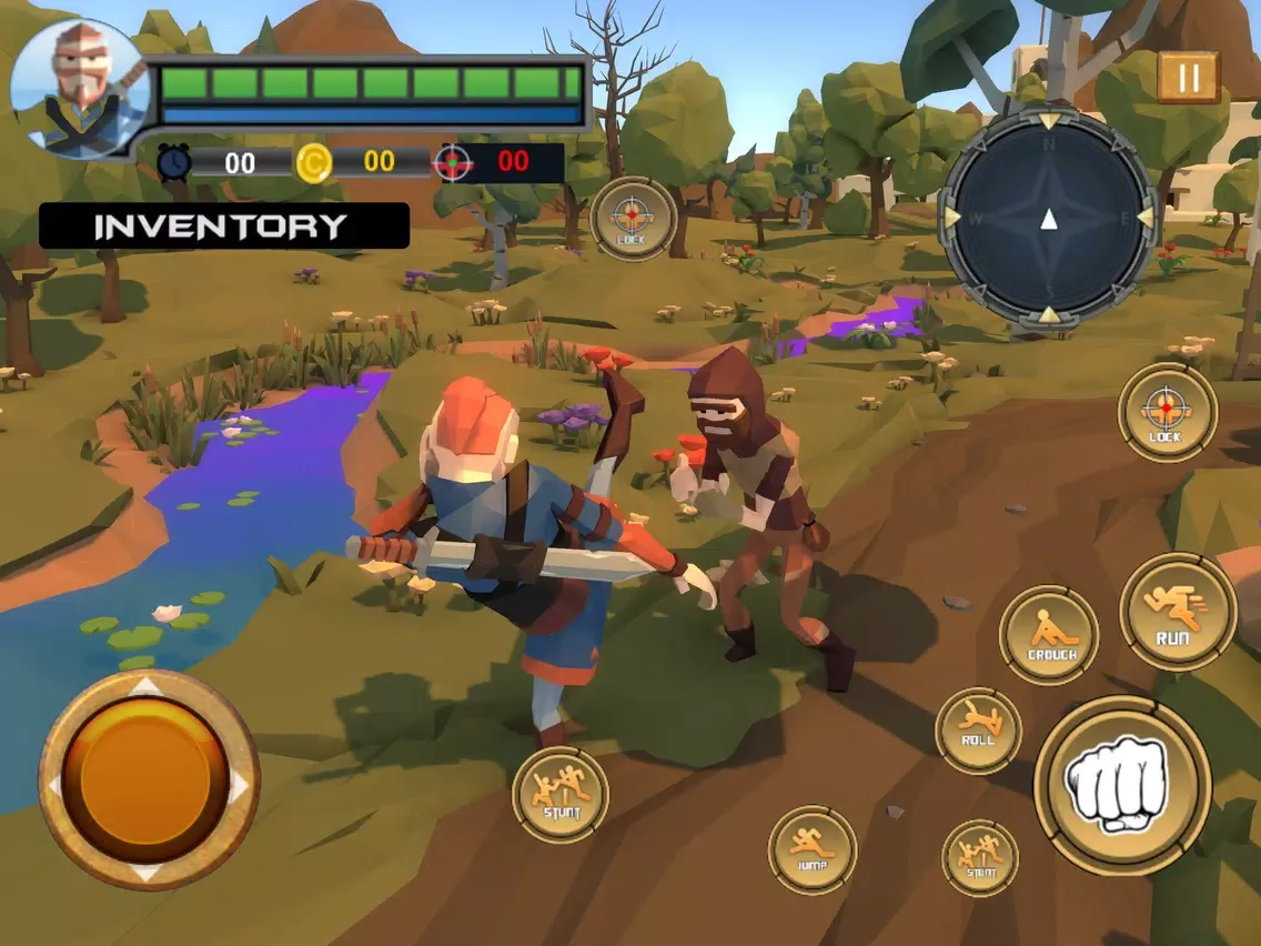 Zrzuty ekranu Real Hero Village Fighter iPad 