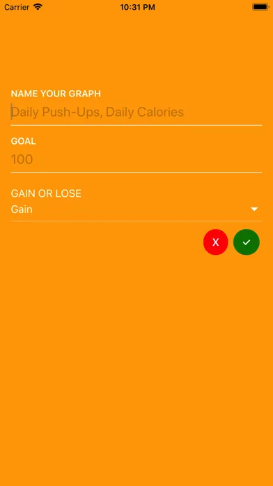 Captures d'écran de Vestige - Track Your Goals