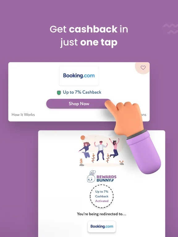 Ảnh chụp màn hình của Rewards Bunny Extension iPad 