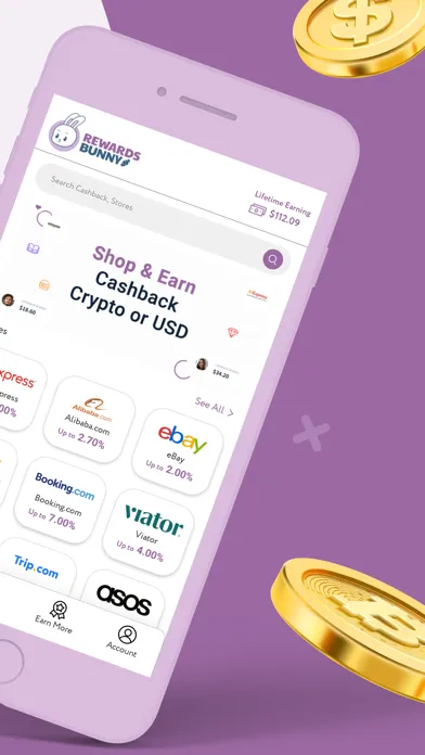 Ảnh chụp màn hình của Rewards Bunny Extension