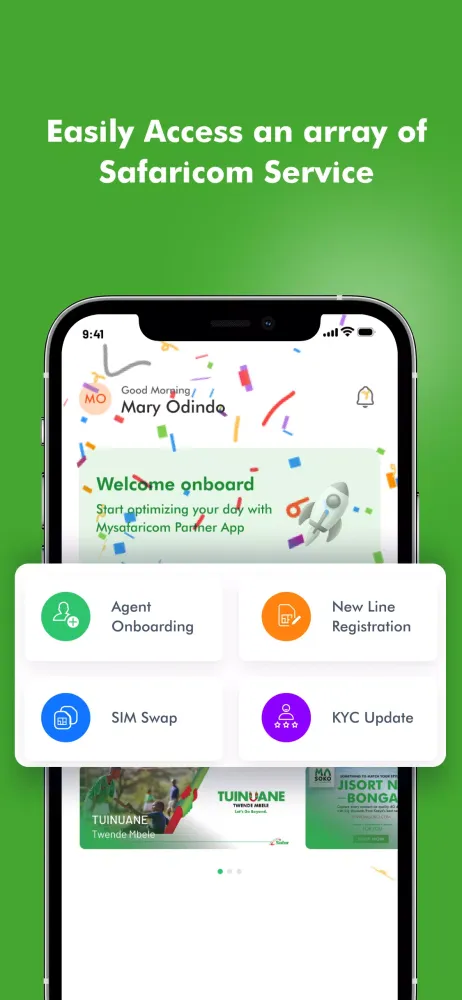 MySafaricom Partner Screenshots