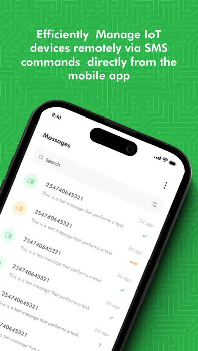 Скриншоты Safaricom IoT SIM Management