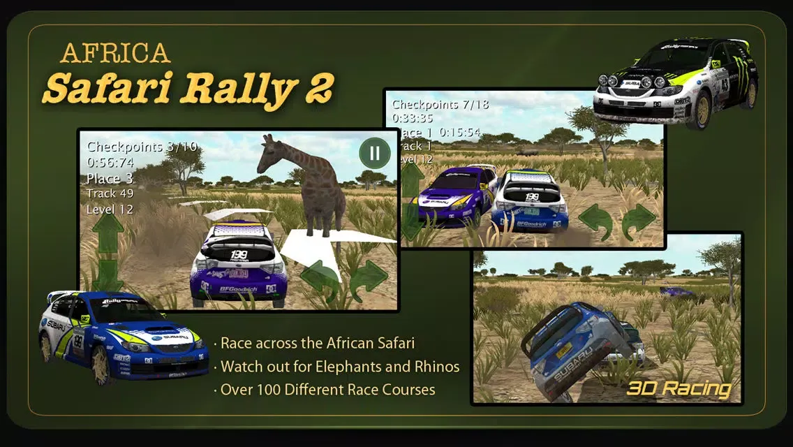 African Rally 2 : Safari 3D Racing應用截圖