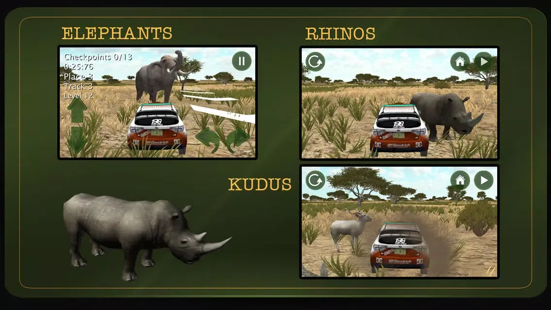African Rally 2 : Safari 3D Racing應用截圖