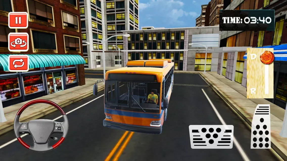 Mega City Bus Driver: Drive Buses On Urban Road 스크린샷