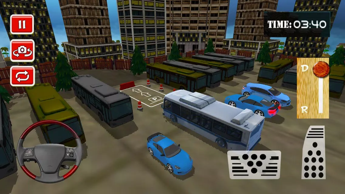 Mega City Bus Driver: Drive Buses On Urban Road 스크린샷