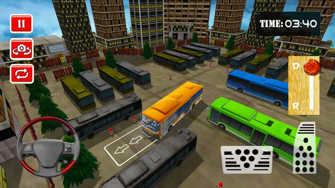 Mega City Bus Driver: Drive Buses On Urban Road 스크린샷