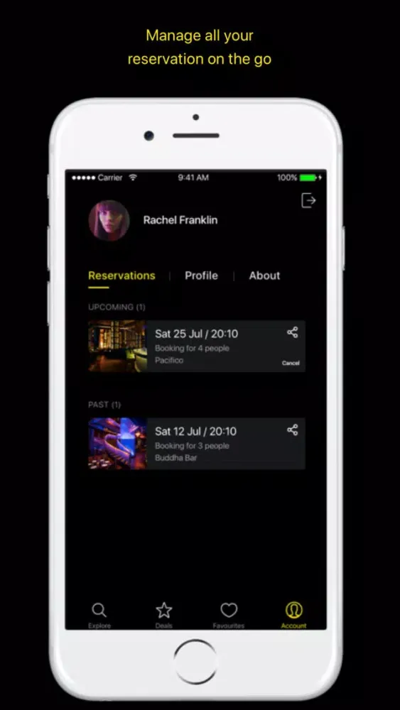 TapTable Screenshots
