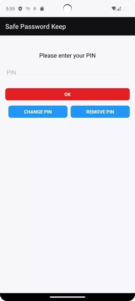 Скриншоты Safe Password Keep