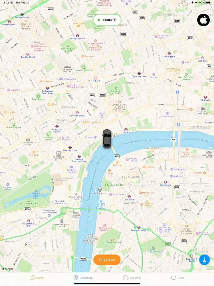 Captures d'écran de SAFE4U Driver iPad 