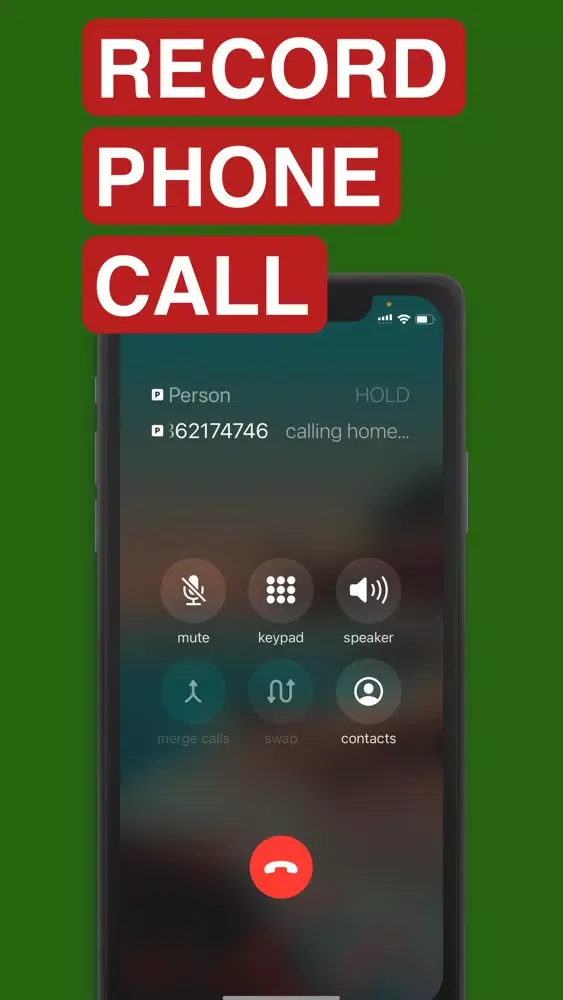 ภาพหน้าจอของ Automatic Call Recorder ACR