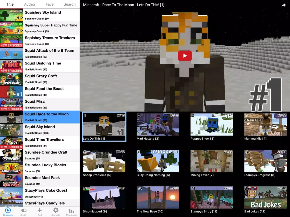 تصاویر Mineflix Minecraft FreeYouTube iPad 