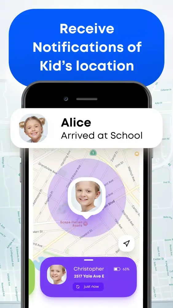 Safe kids: Phone GPS Tracker স্ক্রিনশট