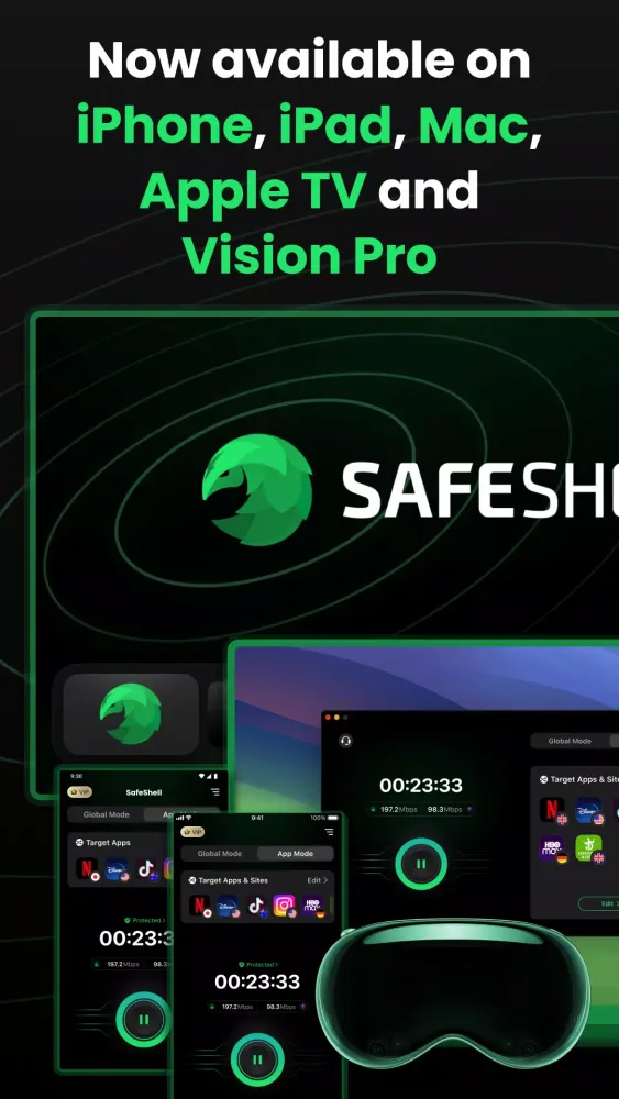 Tangkapan layar SafeShell
