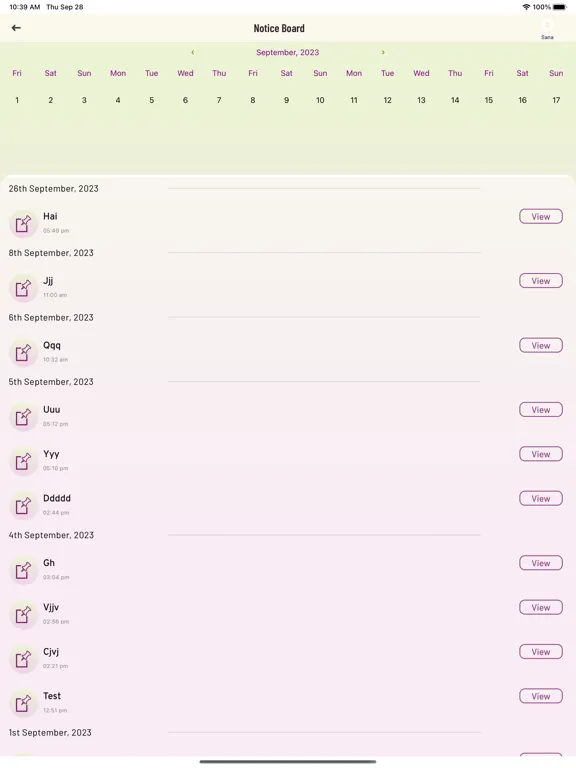 ParentApp SafeStudent iPad  Screenshots